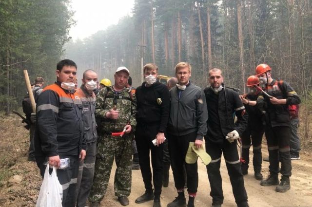 Аграрии и промышленники Урала участвуют в борьбе с природными пожарами