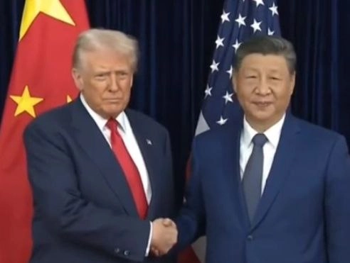 Дональд Трамп и Си Цзиньпин.