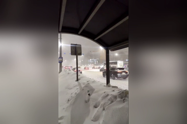 Жителей просят без лишней надобности не выезжать из домов.