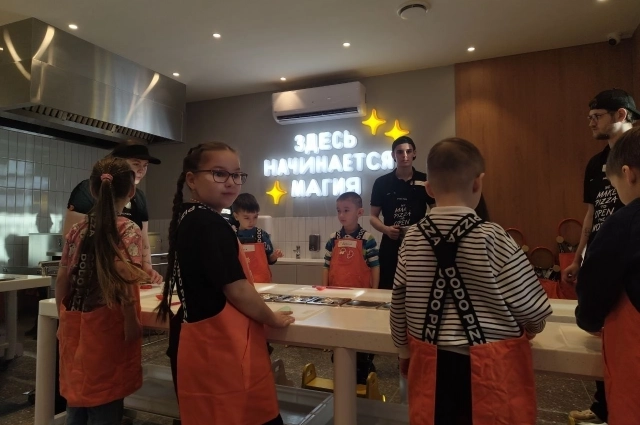 Дети сами решают какой будет начинка, форма и подача.