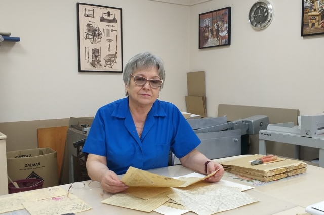Галина Тропина сама реставрировала письма своего погибшего дяди