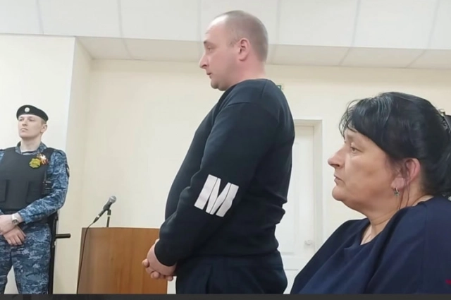 Кадр с заседания по делу об отравлении детей в Красной Сопке.
