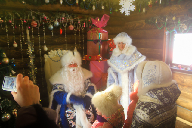 Открытие резиденции Деда Мороза в Иркутске