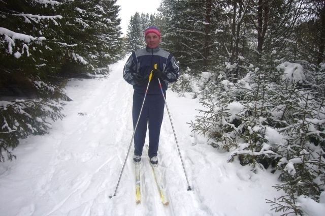 Виктор Рычков признался, что любит лыжные прогулки.