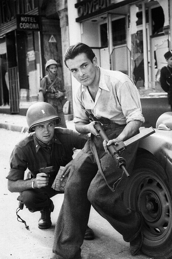 Антифашистские партизаны во Франции.