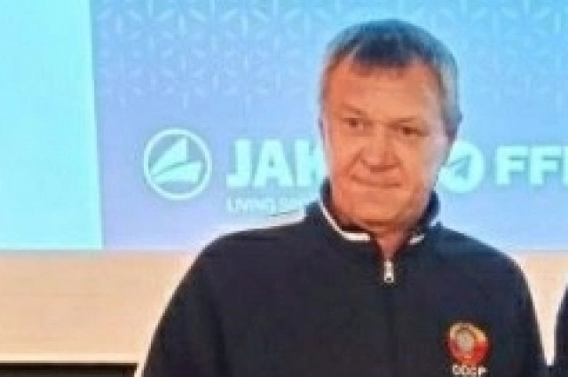 Александр Гельгорин - ветеран федерации футбола.