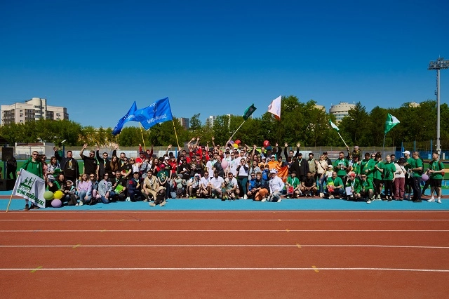 В центре Екатеринбурга прошёл большой праздник спорта