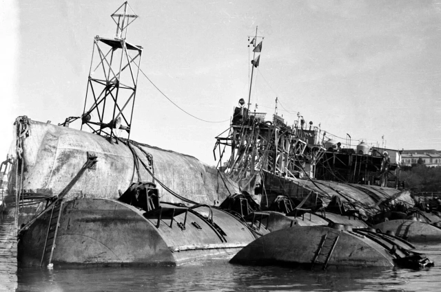 Подъём линкора «Новороссийск».