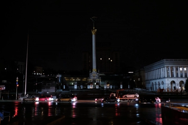 Блэкаут в Киеве.