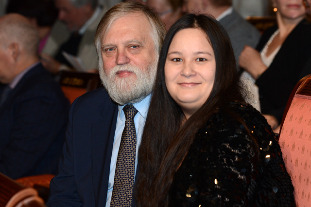 Александр Бялко с женой.