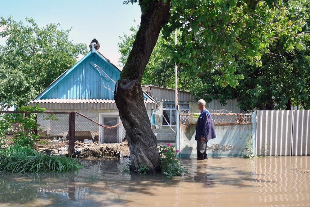 Паводок в Адыгее в 2014 году.