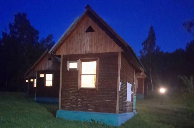 Лагерь, где отравилась девочка.