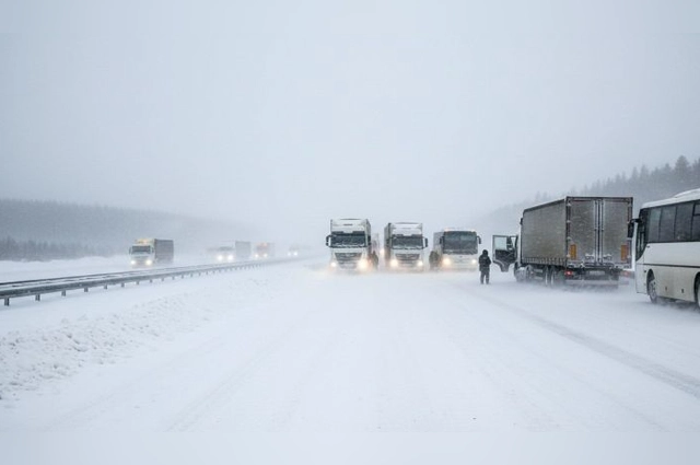 В регионе ограничено движение на части трасс.
