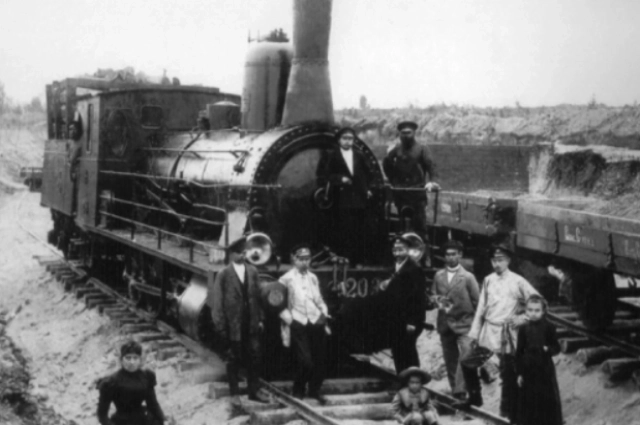 Первые пробы дороги