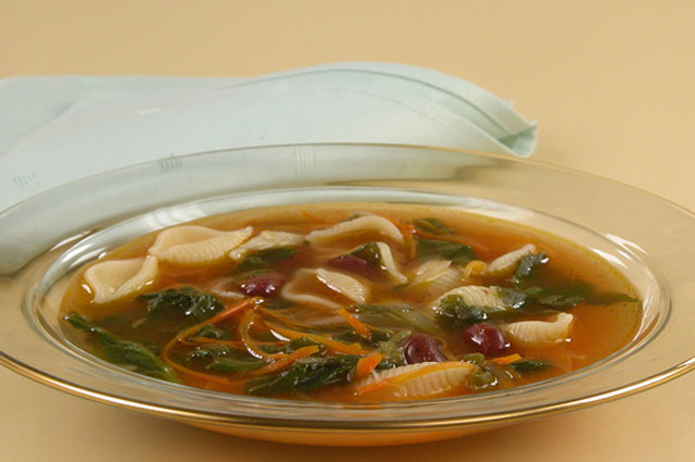 Фасолевый суп по-таджикски
