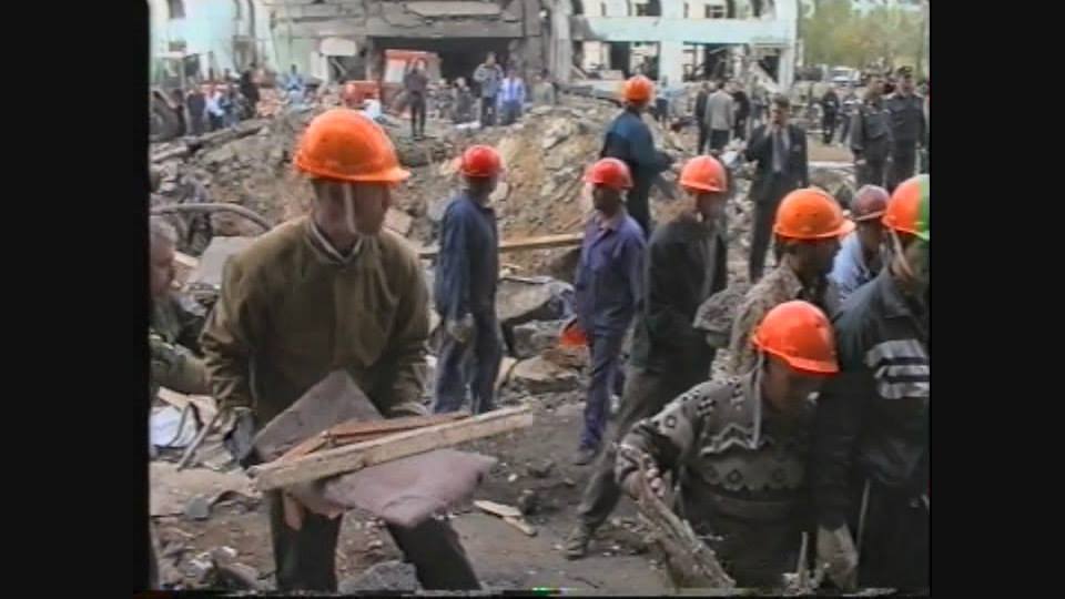 Теракт в Волгодонске. Кадр видео.