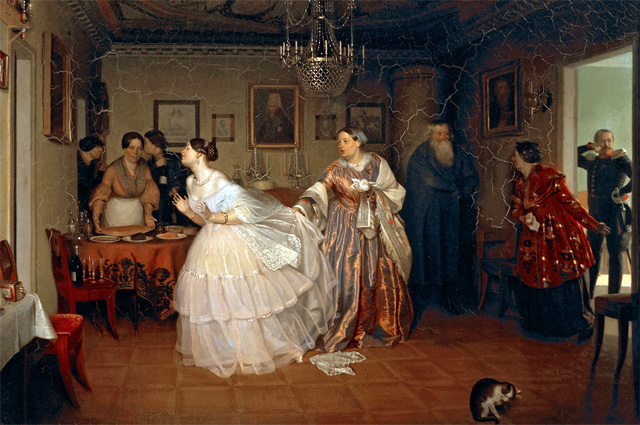 Павел Федотов «Сватовство майора», 1848 год