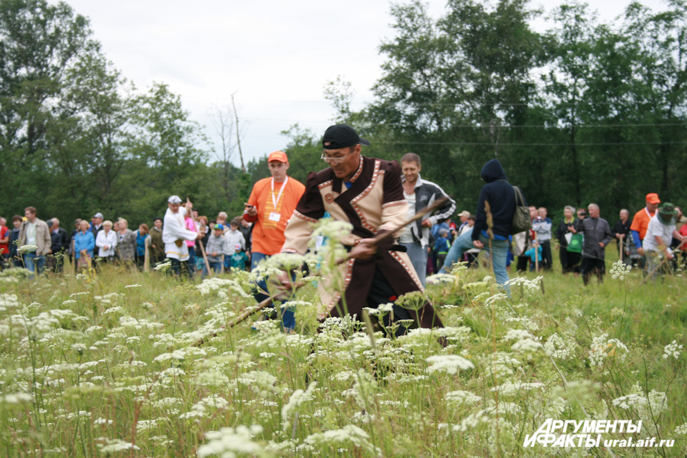 Косари из Якутии заткнули всех за пояс в командном зачёте, несмотря на то что травяное изобилие для них в диковину.