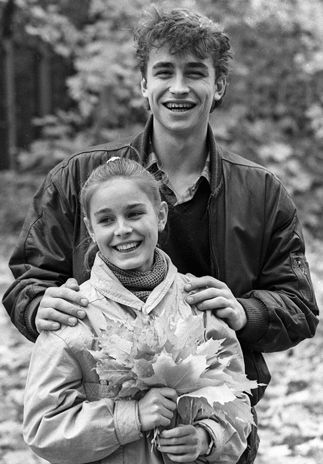 Екатерина Гордеева и Сергей Гриньков, 1986 г.