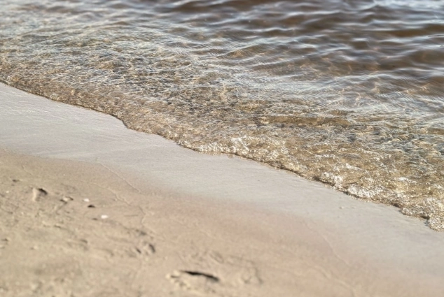 С виду вода кажется очень чистой.
