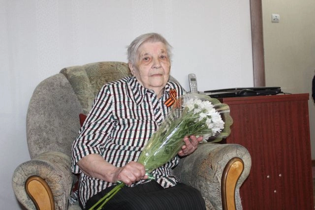 Ветеран Великой Отечественной войны Мария Назарова.