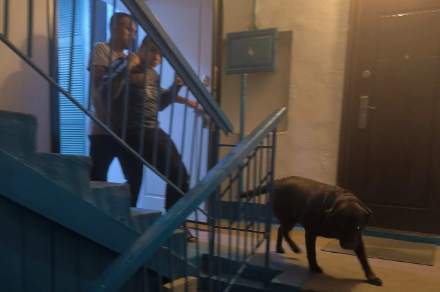 Никита Надеин с отцом