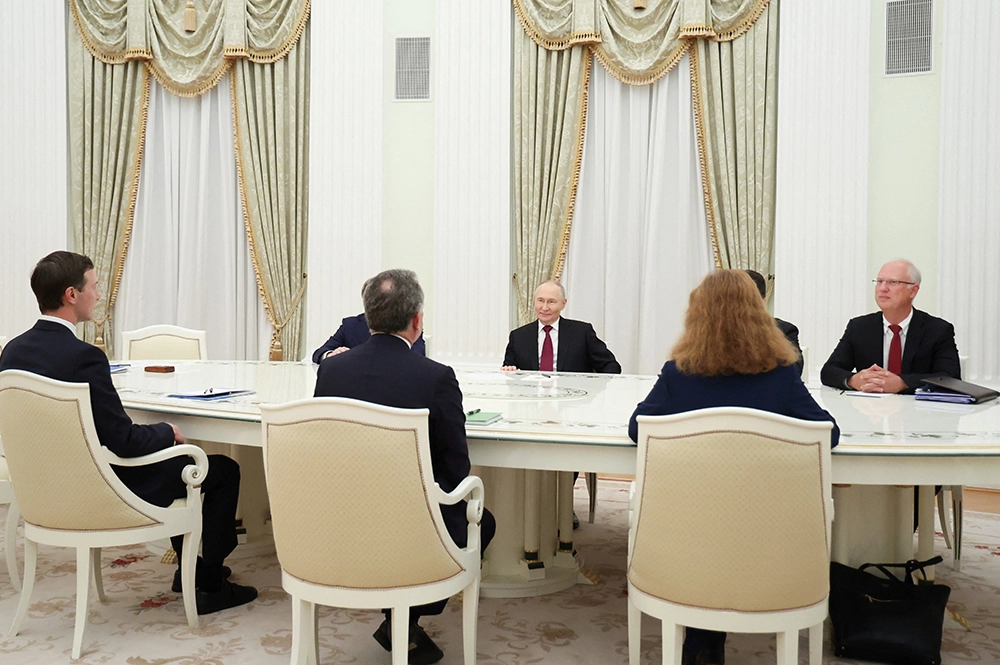 Владимир Путин, Стивен Уиткофф,