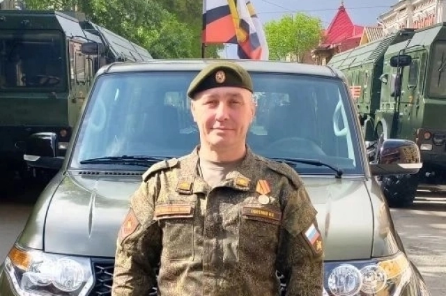 Денис принял участие в параде Победы в Самаре.