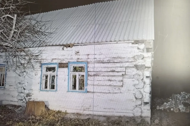Дом, в котором произошло убийство.