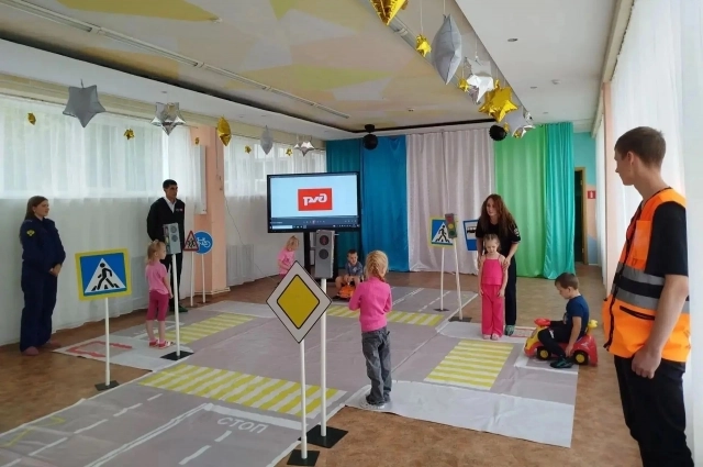 Встреча в детсаду Белогорска.
