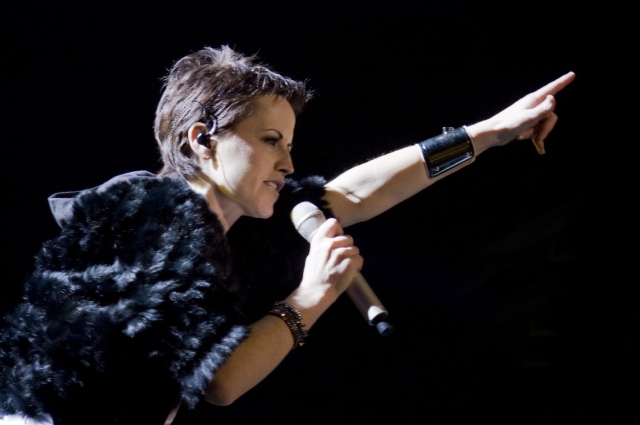 Солистка группы The Cranberries Долорес О'Риордан.