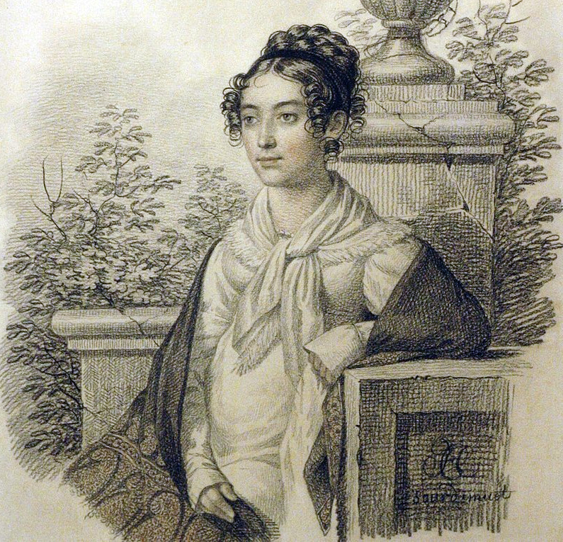 Дочь графа Резанова  Ольга Николаевна Кокошкина (1802—1828)