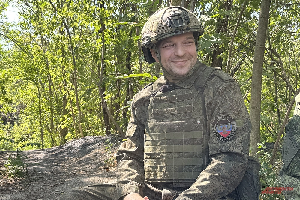 Боец с позывным Проказник. 