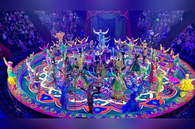 Шоу «Мирас» казанского цирка.