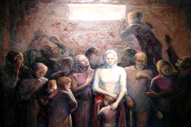 Екатерина Савченко. Хатынь, 2015 г. 