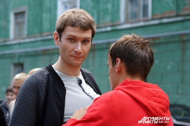 Съёмки сериала «Реальные пацаны» (реж. Жанна Кадникова).
