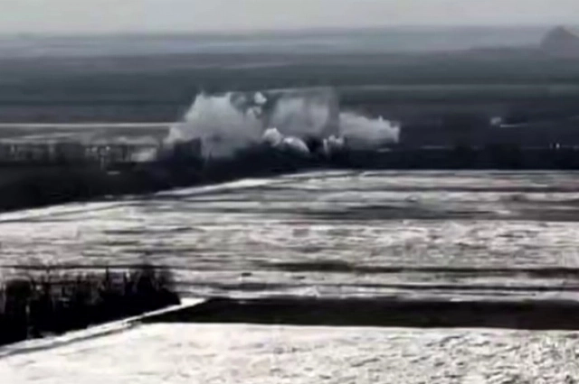 Удар ФАБ по ВСУ.