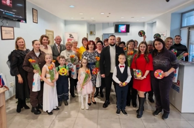 Недавно в Центре отпраздновали 8 Марта.