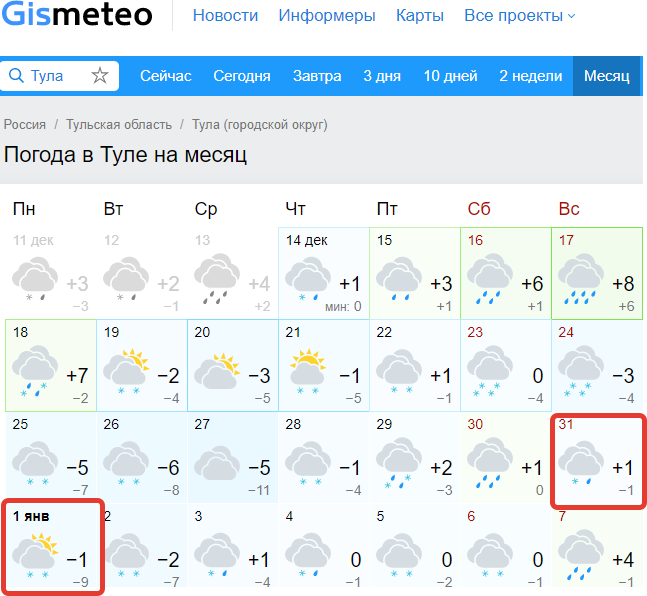 Погода новомосковск тульская область 7 дней