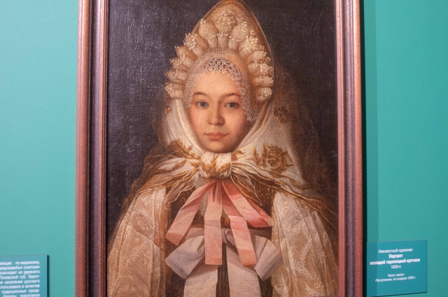 Портрет купчихи из Торопца.
