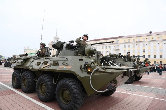 В День Победы в Улан-Удэ будет показана военная техника. 