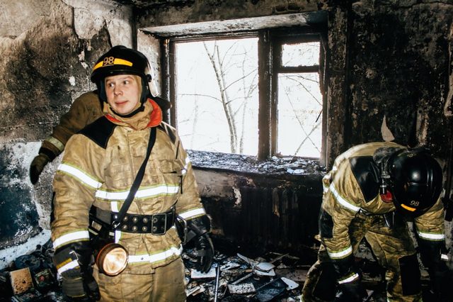 Второе место занял пожарный из Комсомольска-на-Амуре Алексей Пешков.
