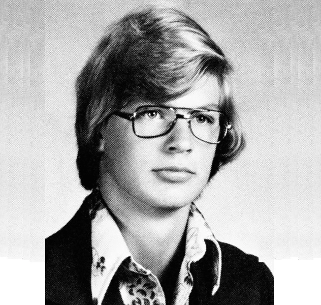 Джеффри Дамер в выпускном классе. 1978 год