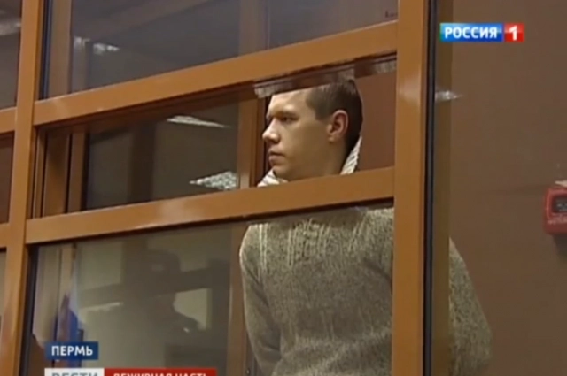 Кощеев в суде.