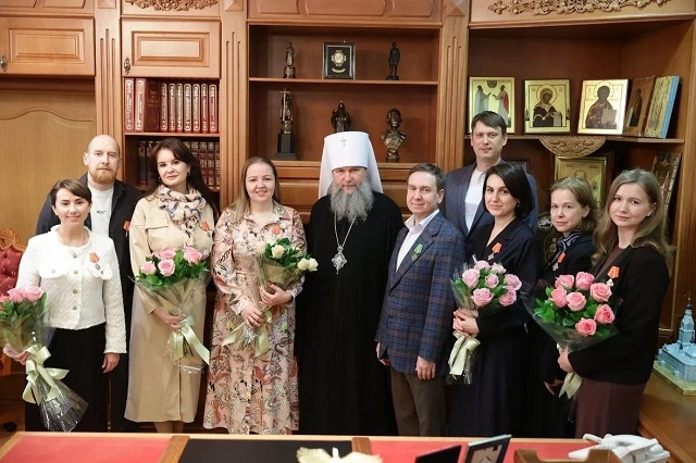 Главе благотворительного фонда дали медаль Праведного Симеона Верхотурского