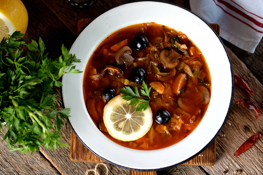 Постная солянка.