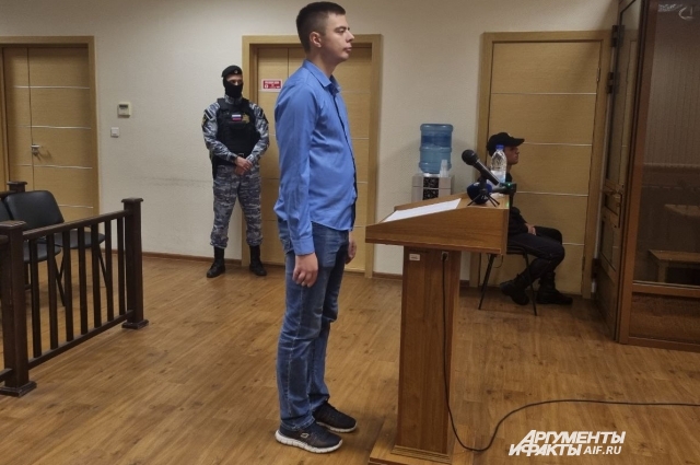 Сергей Юматов на заседании суда по делу Бекмансурова.