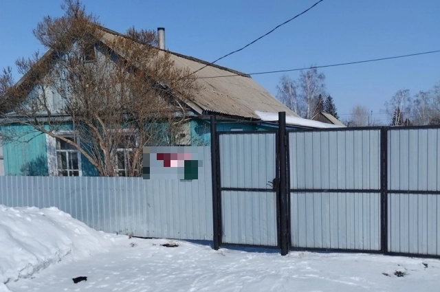 Дом, в котором проживала семья.