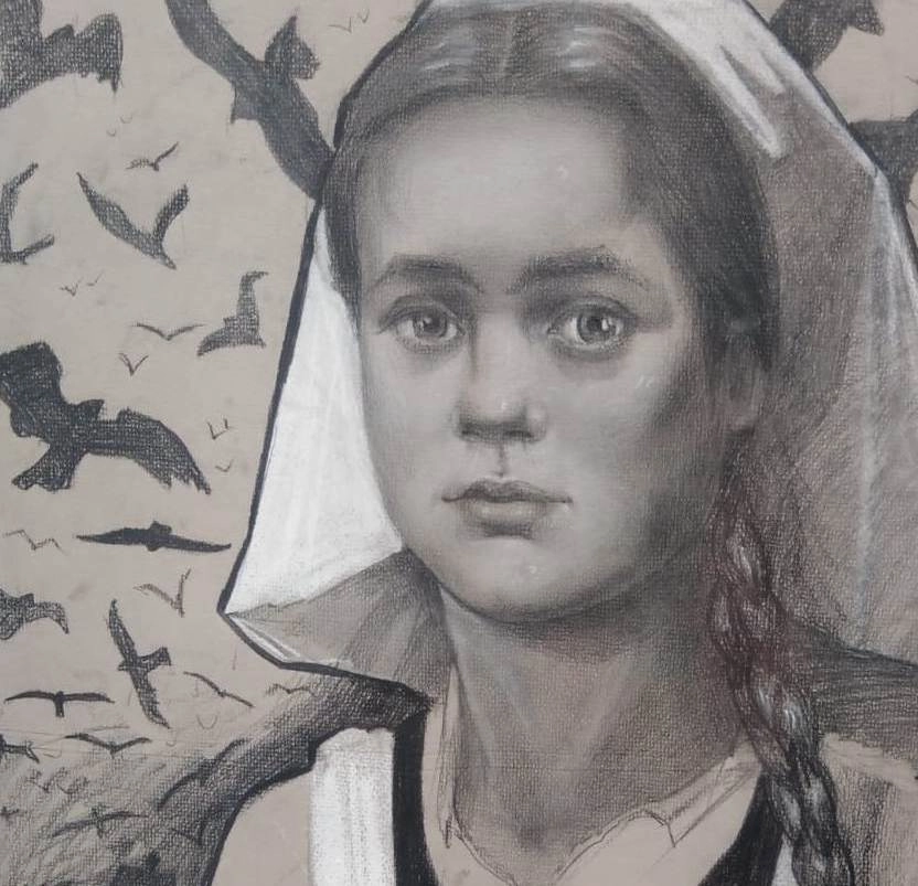 Медсестра Фрося. Художник Ксения Черемных.
