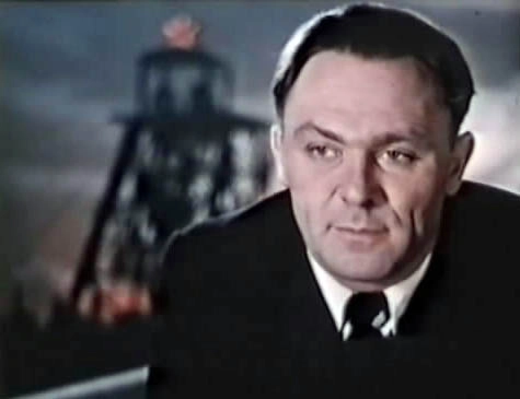 Сергей Лукьянов в фильме «Донецкие шахтеры», 1950 г.